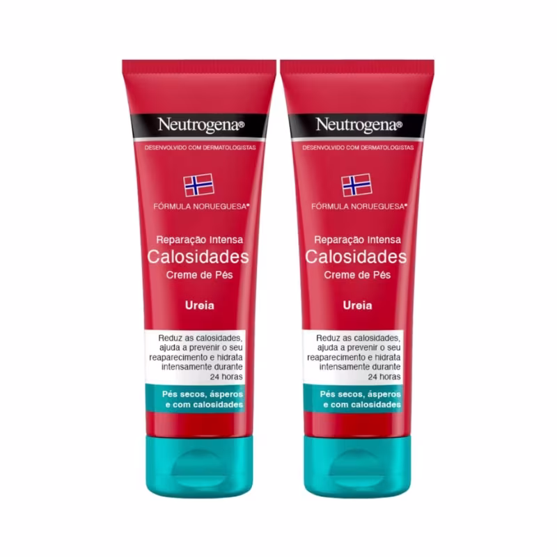 Neutrogena Creme de Pés Redutor de Calosidades 2x50ml