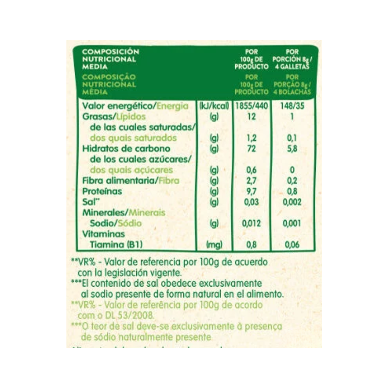 Blédina Mini Crackers Bio 10m+ 30g