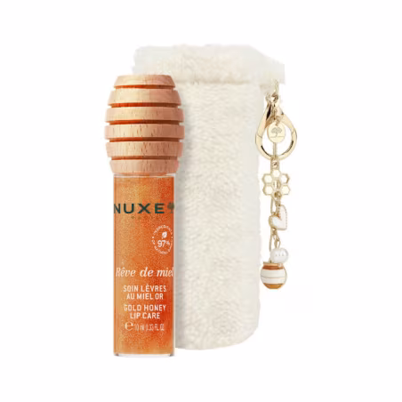 Nuxe Rêve de Miel Soin Lèvres au Miel Or 10ml + Étui Pack