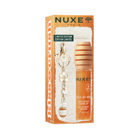 Nuxe Rêve de Miel Gold Honey Lip Care 10ml + Bag Pack