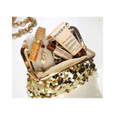 Nuxe Rêve de Miel Cuidado de Lábios com Mel Dourado 10ml + Bolsa Pack