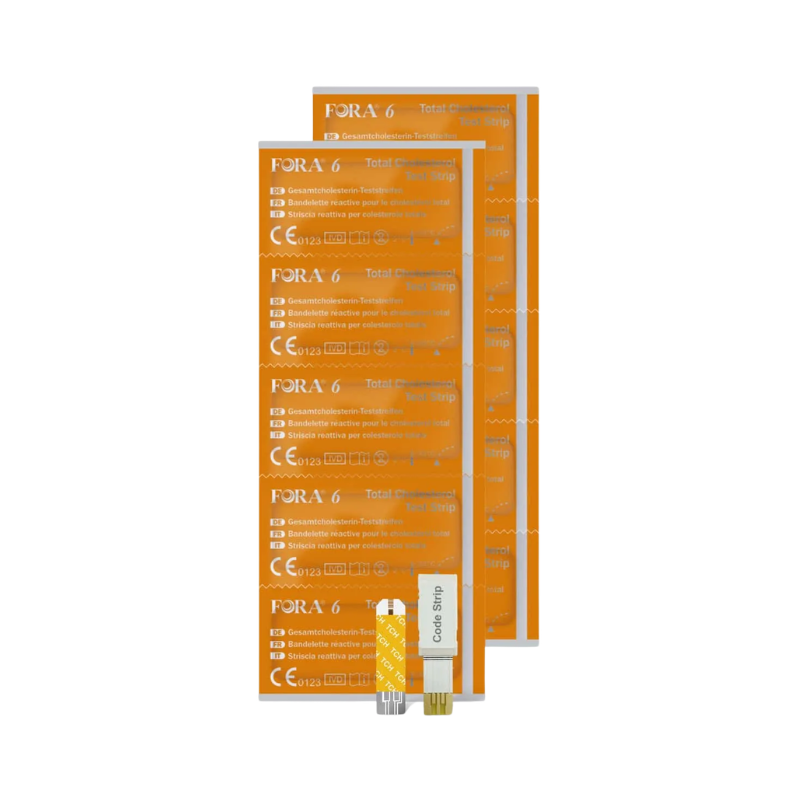 Fora 6 Cholestérol Test 10 bandelettes