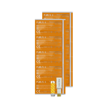 Fora 6 Cholestérol Test 10 bandelettes