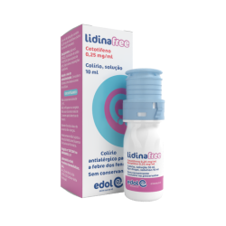 Lidinafree 0,25 mg/ml, collyre 10 ml