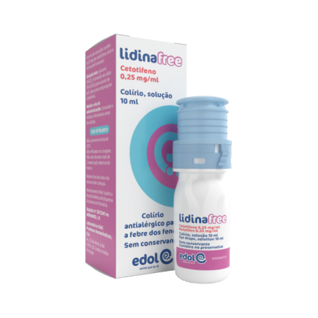 Lidinafree 0.25mg/ml Eye Drops 10ml