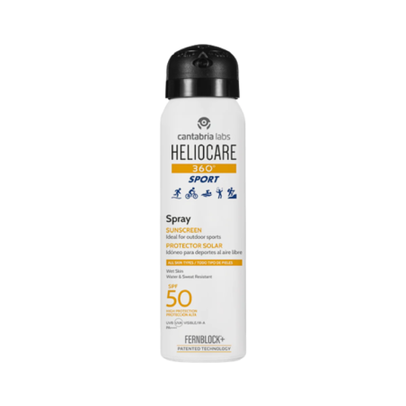 Heliocare 360º Sport Transparent Spray SPF50+ 100ml