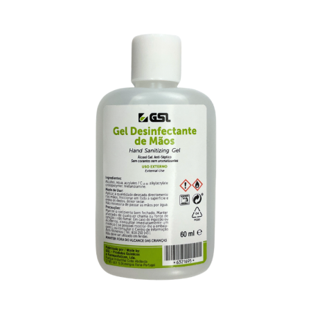 GSL Hand Sanitizing Gel 60ml
