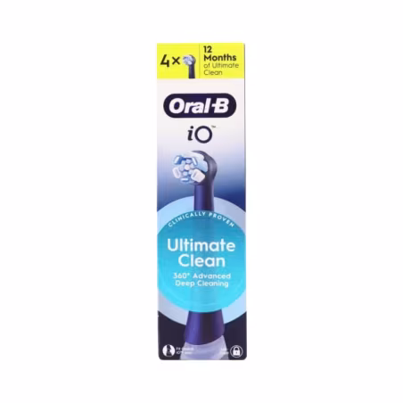 Oral-B iO Ultimate Clean Recharge Noir 4 unités