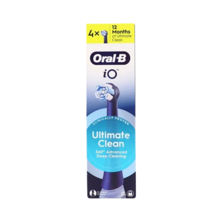 Oral-B iO Ultimate Clean Toothbrush Refill Black 4 units