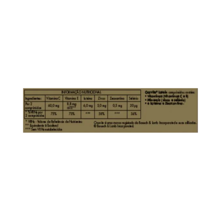Ocuvite Lutein 60 comprimidos