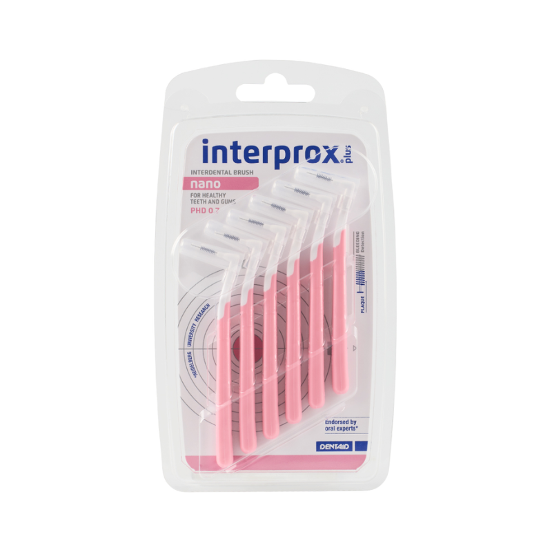 Interprox Plus Nano PHD 0,7mm 6 unidades