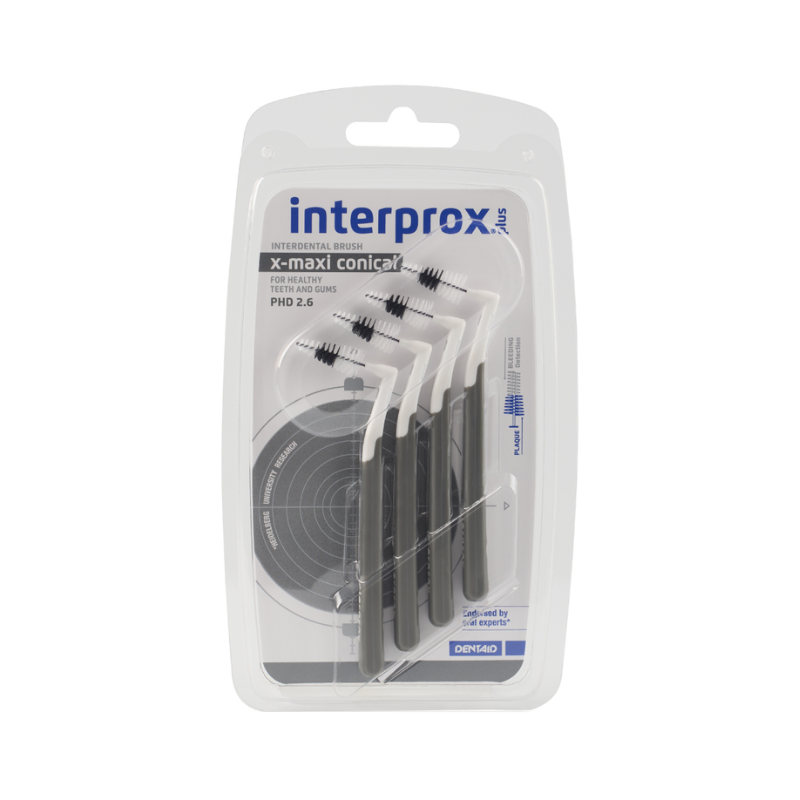 Interprox Plus X-Maxi Conical PHD 2,6mm 4 unidades