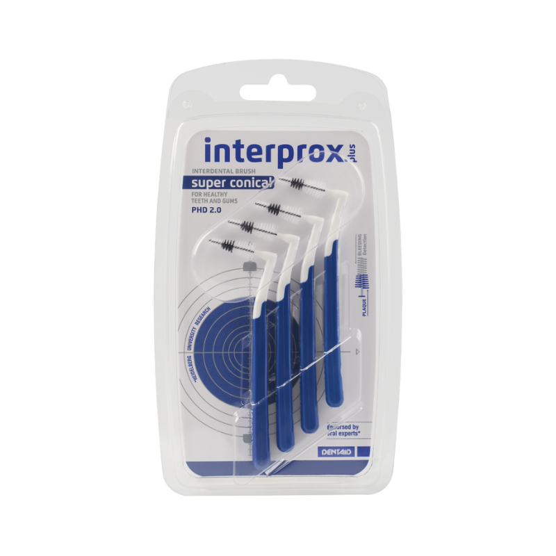 Interprox Plus Super Conical PHD 2,0mm 4 unidades