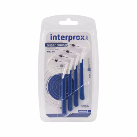 Interprox Plus Super Conical PHD 2,0mm 4 unidades