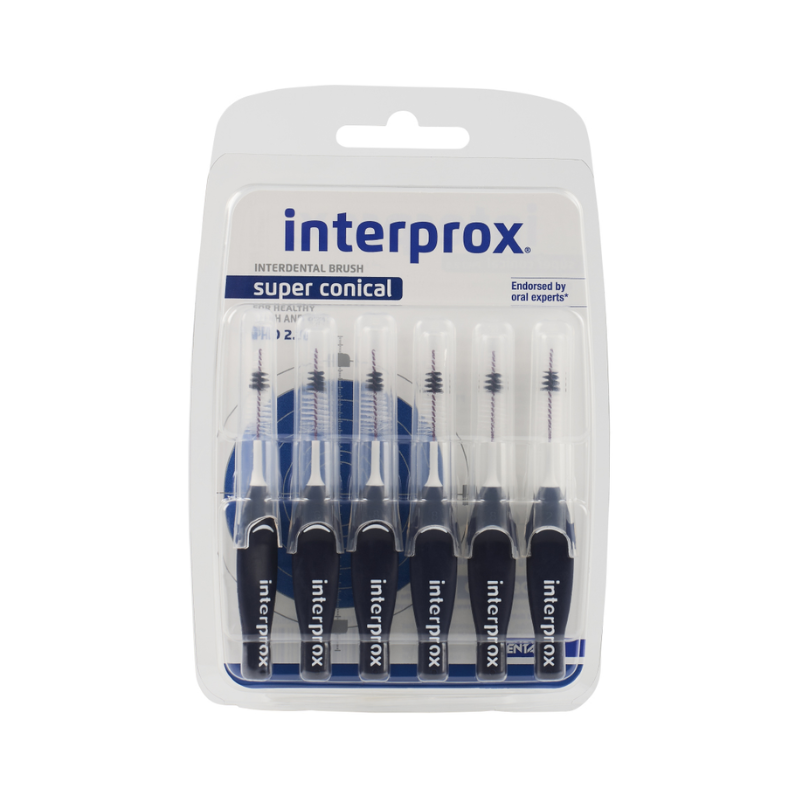 Interprox Super Conical PHD 2,0mm 6 unidades