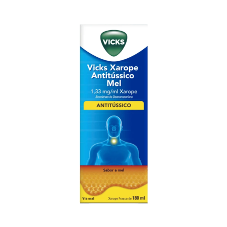 Vicks Sirop Toux Miel 180ml