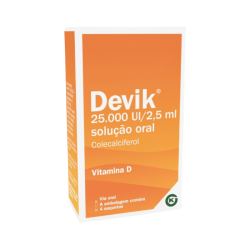 Devik 25,000 IU / 2.5ml Oral Solution 4 sachets