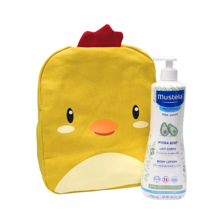 Mustela Hydra Baby Body Lotion 750ml + Chick Backpack