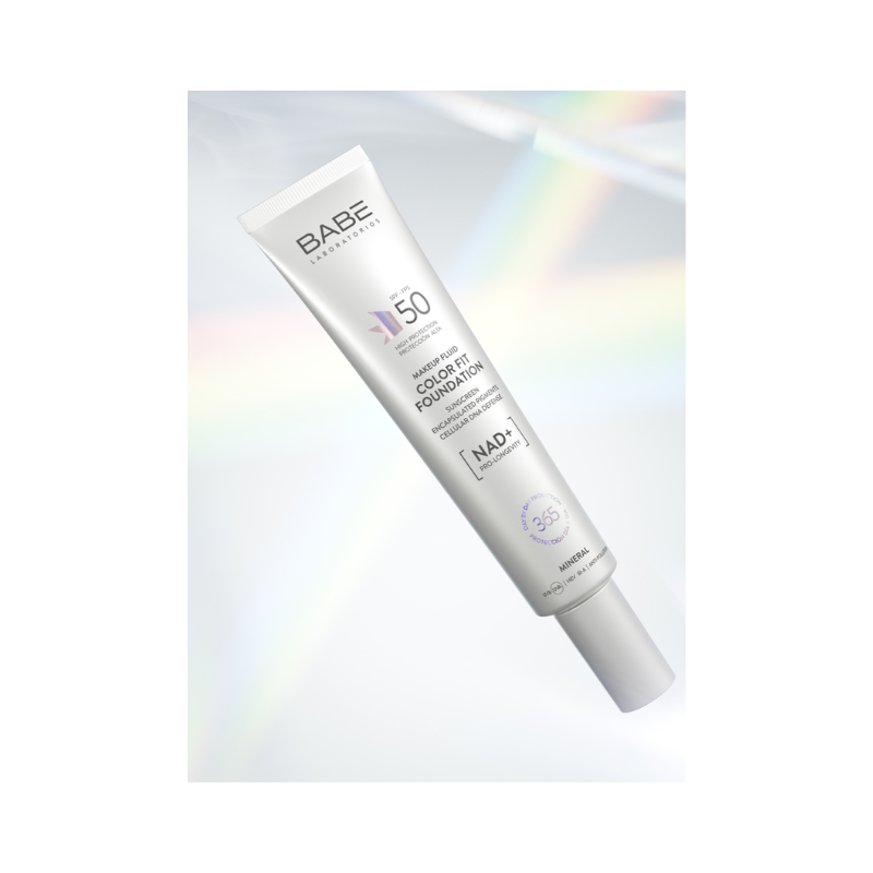 Babé Color Fit Foundation Fotoprotector Fluido Color SPF50 40ml
