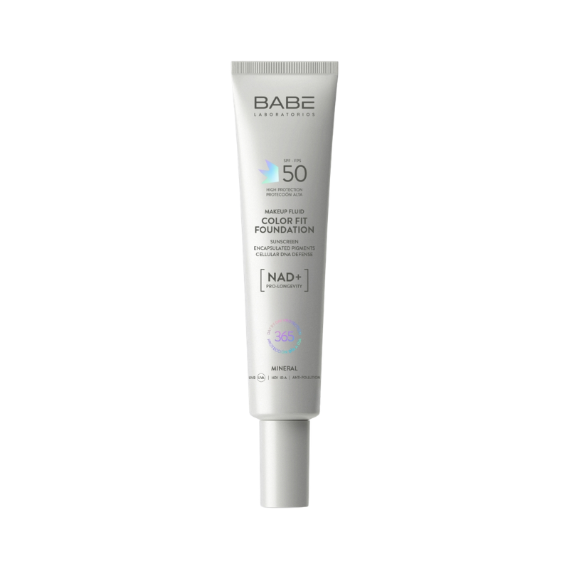 Babé Color Fit Foundation Fotoprotector Fluido Color SPF50 40ml