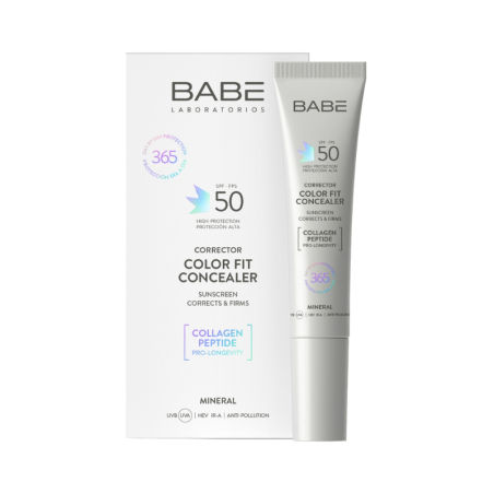 Babé Color Fit Concealer Fotoprotector Color SPF50 Contorno de Ojos 12ml