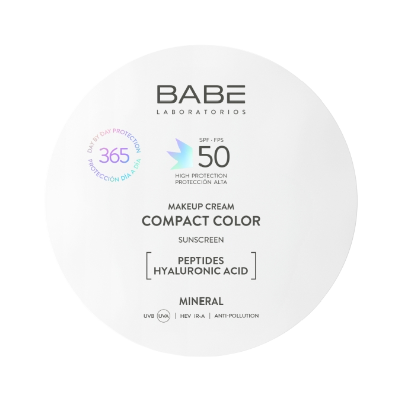 Babé Compact Color Fotoprotetor Compacto Creme Cor FPS50 10g