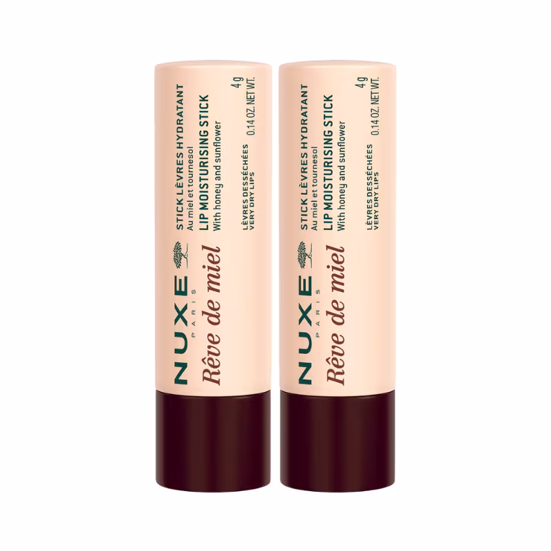 Nuxe Rêve de Miel Stick de Lábios 2x4g