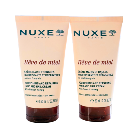 Nuxe Rêve de Miel Creme de Mãos e Unhas 2x50ml