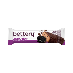 Bettery Zero Bar Protein Cookies and Cream 18x55g