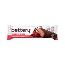 Bettery Zero Bar Protein Raspberry and Dark Chocolate 18x55g