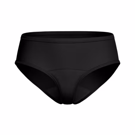 Impetus Cueca Cinta Alta Menstrual Preta XL