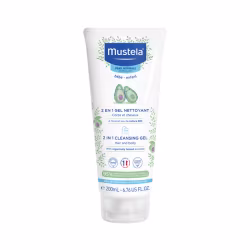 Mustela 2 en 1 Gel Limpiador Corporal y Capilar 200ml