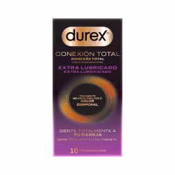 Durex Total Connection Extra Lubricados 10 preservativos