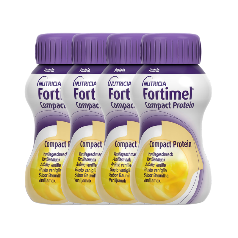Fortimel Compact Protein Baunilha 4x125ml