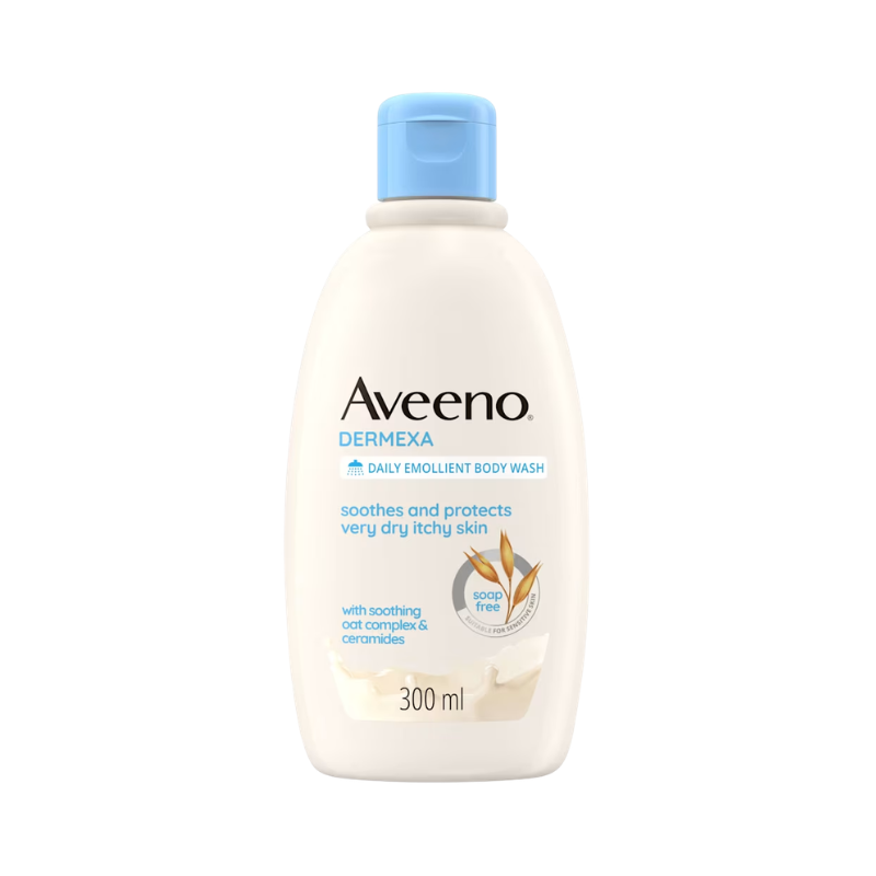 Aveeno Dermexa Gel Bain Émollient Quotidien 300ml