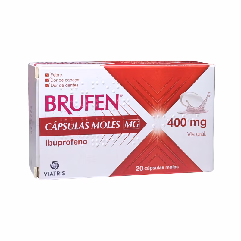 Brufen 400mg 20 cápsulas moles
