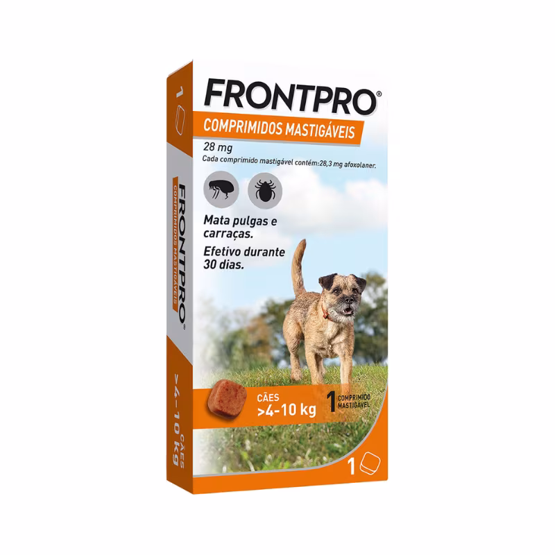 Frontpro 4-10kg 1 comprimido mastigável