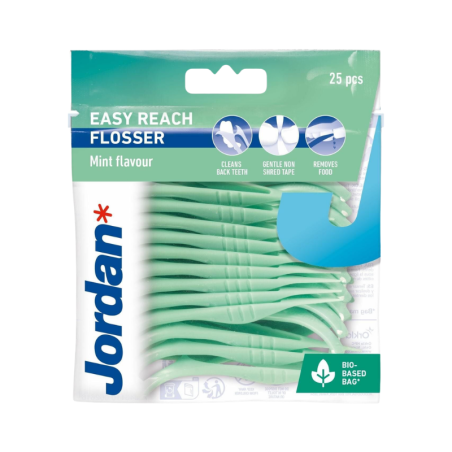 Jordan Easy Reach Fil Dentaire Menthe 25 unités