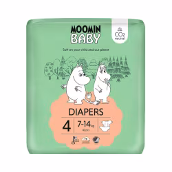 Moomin Baby T4 7-14kg 42 fraldas