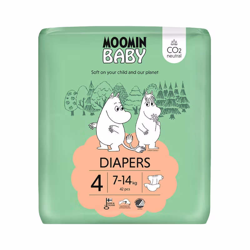 Moomin Baby T4 7-14kg 42 couches