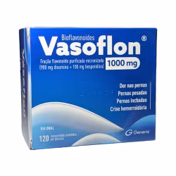 Vasoflon Bioflavonóides 1000mg 120 comprimidos