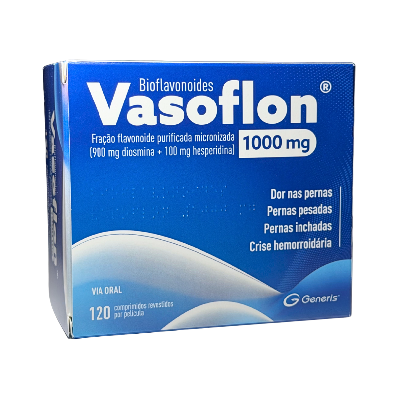 Vasoflon Bioflavonoïdes 1000mg 120 comprimés