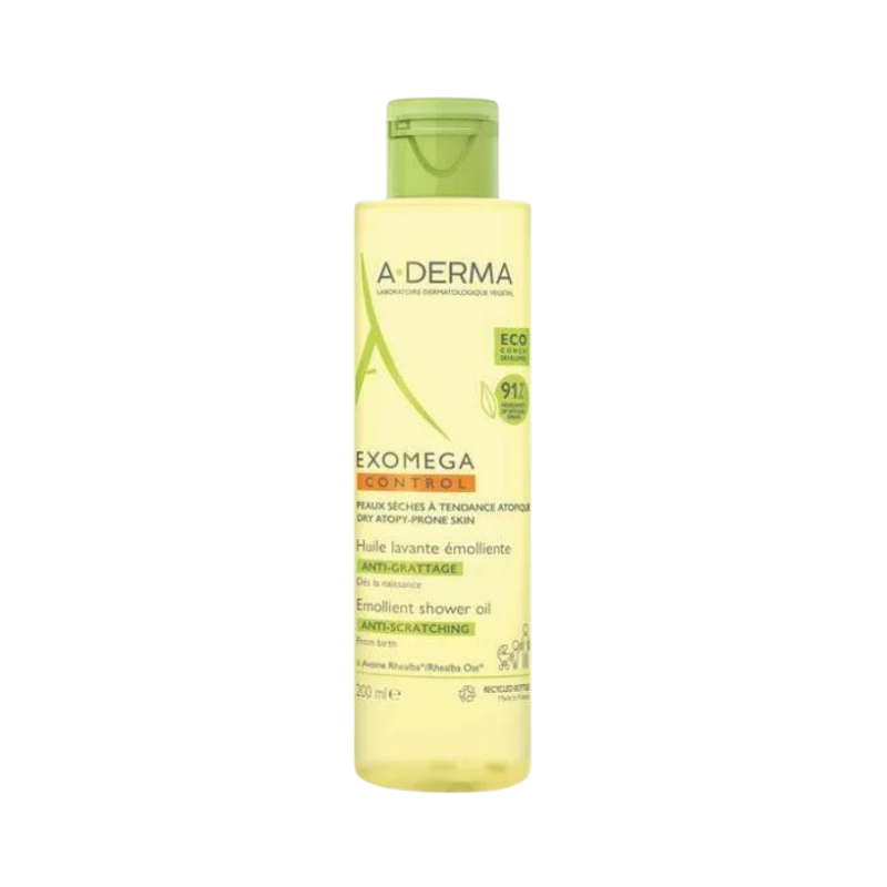 A-Derma Exomega Control Huile Lavante Émolliente 200ml