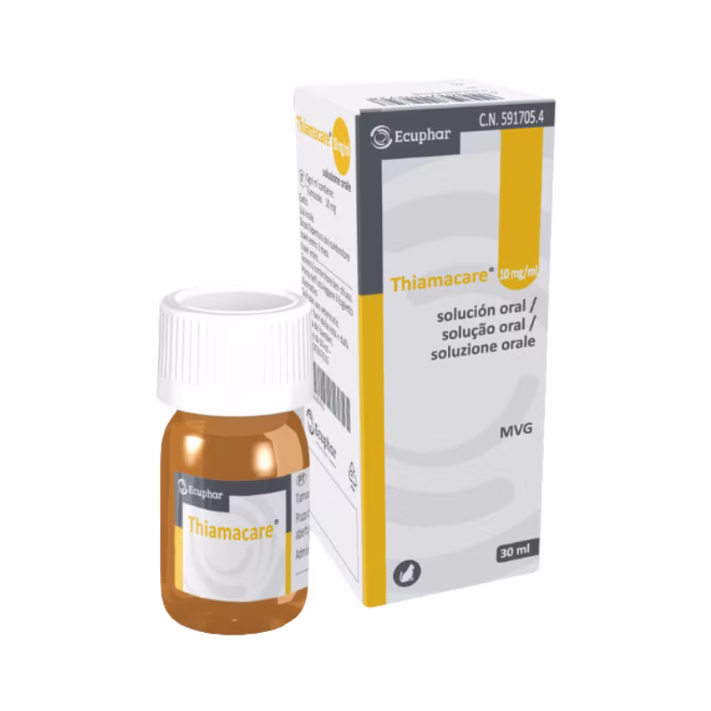 Thiamacare 10mg/ml Solución Oral para Gatos 30ml