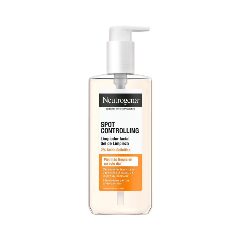 Neutrogena Spot Controlling Gel Limpiador Facial 200ml