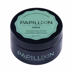 Papillon Paste Cera Fixação Média Com Brilho 75g
