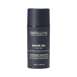 Papillon Shave Gel Aloé Vera Gel de Barbear Transparente 100ml