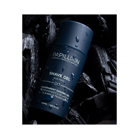 Papillon Shave Gel Aloé Vera Gel de Barbear Transparente 100ml