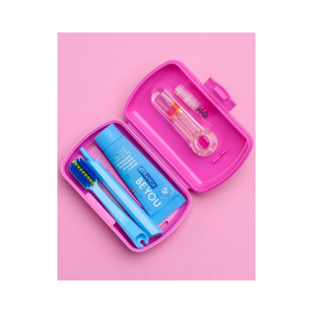 Curaprox Kit de Voyage Ortho Rose