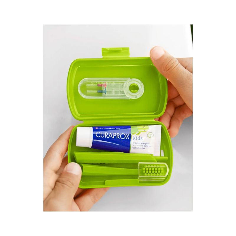 Curaprox Travel Kit Kids Green